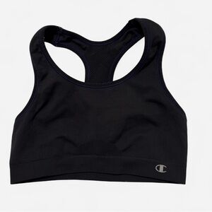 Champion Women's Black Racerback Sports Bra